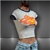 Mujer Remera morley algodon estampa STARS - HO