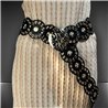 Cinturon ecocuero faja tachas - GOA