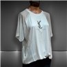 Mujer Remera modal amplia estampa YVES SAINT LAURENT - O