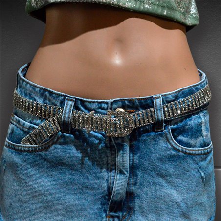 Cinturon estrass ancho - CH