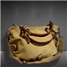 Bolso lona liso arandelas manija hebillas - GOA