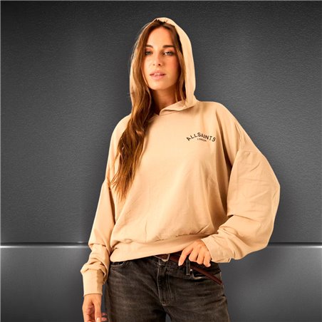 Mujer Maxibuzo rustico capucha estampa ALL SAINTS LONDON - FRA