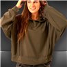 Mujer Maxibuzo rustico capucha estampa ALL SAINTS LONDON - FRA