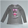 Nena remera mangas largas estampa nena con luz LOL