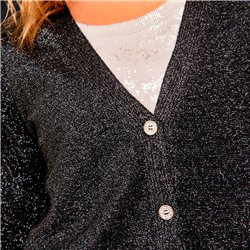 Mujer Cardigan bremer lurex botones brillo - FRA