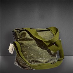 Bolso lona doble manija estrass - GOA
