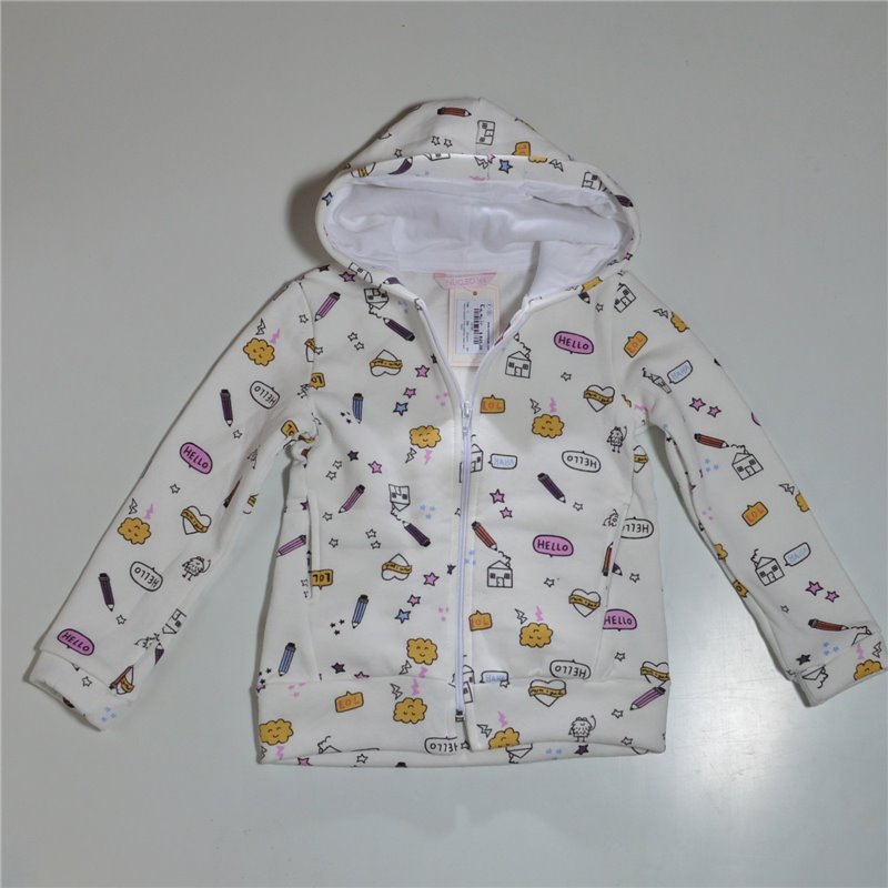 Nena campera friza estampa casas lapices 5500