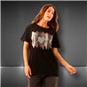 Mujer Remera algodon lycra over side estampa LOVE print - FRA