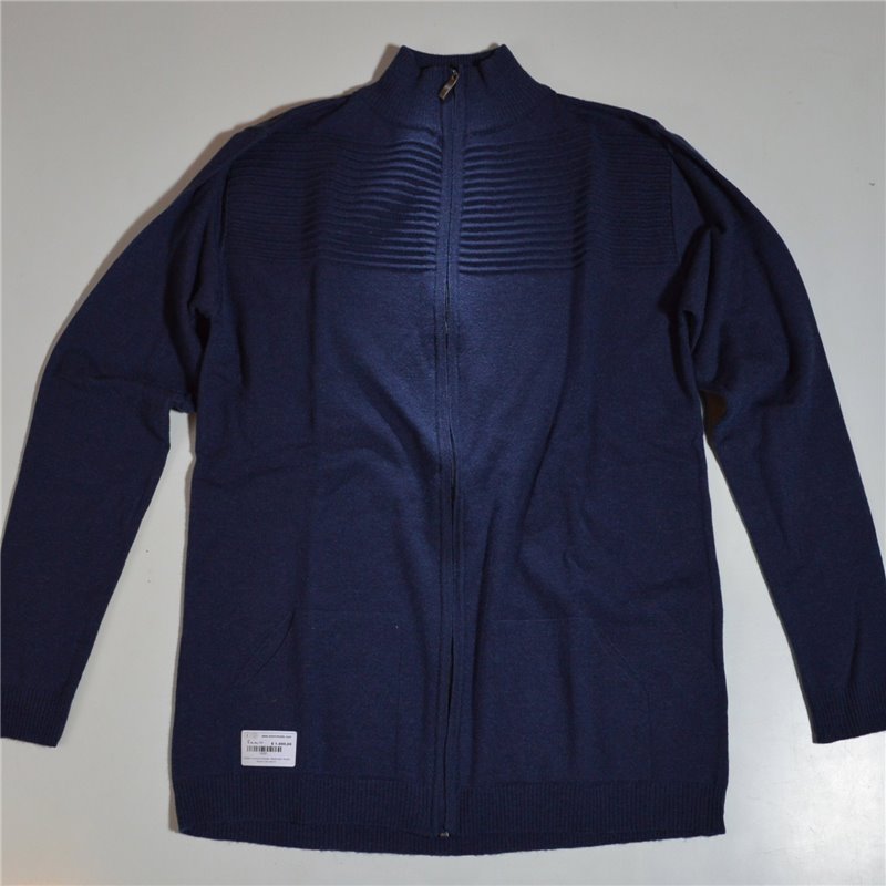 Hombre campera bremer elastizado frente relieve con cierre