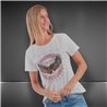 Mujer Remera algodon lycra estampa aguila JOURNEY - FRA