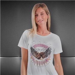 Mujer Remera algodon lycra estampa aguila JOURNEY - FRA