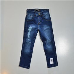 Nena pantalon jean elastizado frente rotura