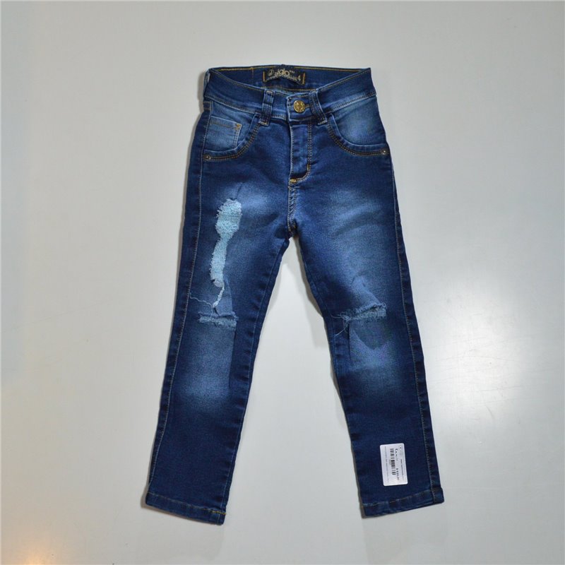 Nena pantalon jean elastizado frente rotura