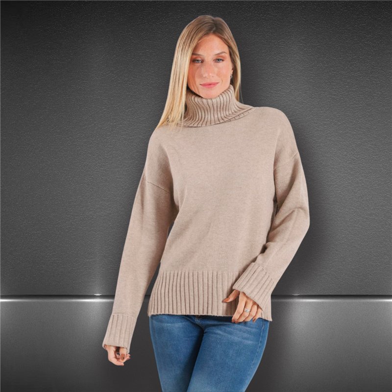 Mujer poleron bremer amplio liso - FRA