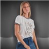 Mujer remera algodon lycra estampa LOVE PRINT BRILLO - FRA