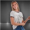 Mujer remera algodon lycra estampa LOVE PRINT BRILLO - FRA