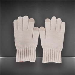 Guantes lana tactil liso - RE