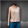 Mujer remera algodon morley basica escote V - PI