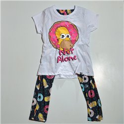 Nena pijama pantalon largo estampa varios personajes