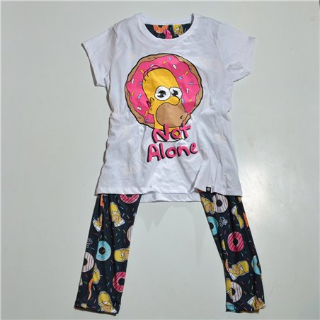 Nena pijama pantalon largo estampa varios personajes