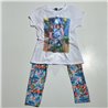 Nena pijama pantalon largo estampa varios personajes