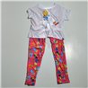 Nena pijama pantalon largo estampa varios personajes