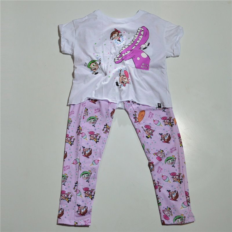 Nena pijama pantalon largo estampa varios personajes