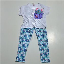 Nena pijama pantalon largo estampa varios personajes