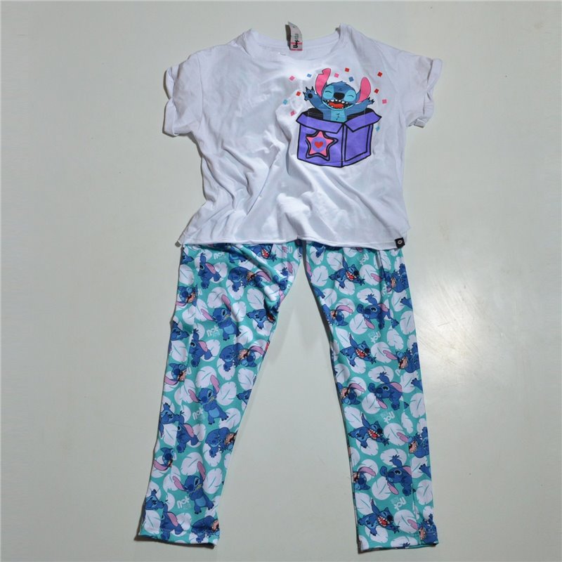 Nena pijama pantalon largo estampa varios personajes