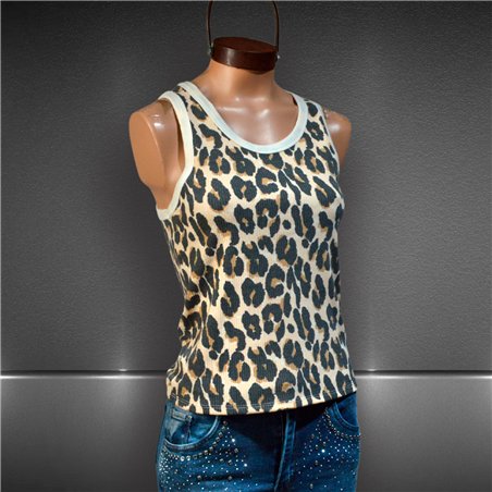 Mujer musculosa morley print - PI