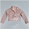 Nena campera gabardina elastizada bordado en espalda varios motivos