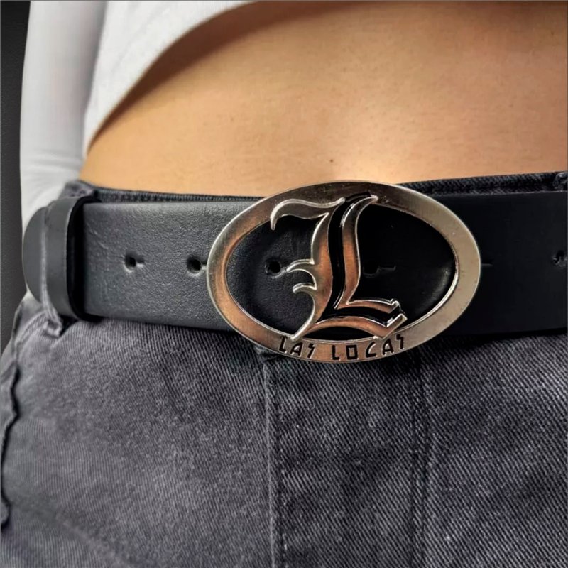 Cinturon ecocuero hebilla L - LL