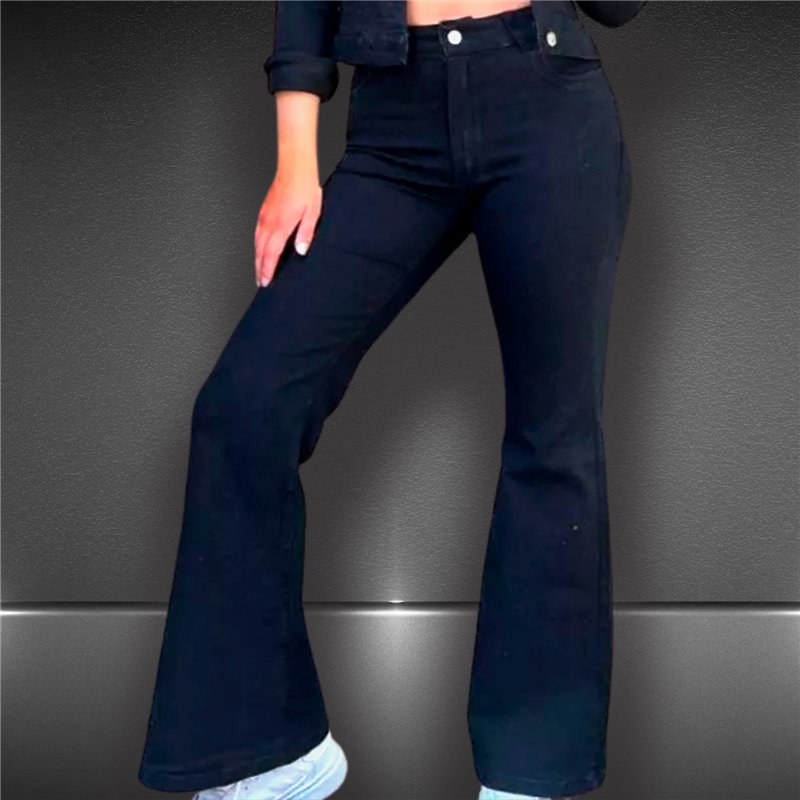 Mujer pantalon jean oxford - EM