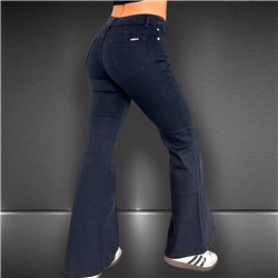 Mujer pantalon jean oxford - EM