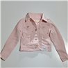 Nena campera gabardina elastizada bordado en espalda varios motivos