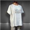 Mujer remera amplia algodon lycra brillo tachas MICADOR - OG