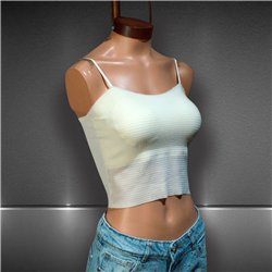 Mujer top lycra relieve taza soft - OG