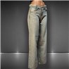 Mujer pantalon jean wide leg hebilla en cintura - bel