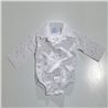 Bebe camisa body estampa ANCLAS