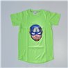 Nene remera aplique lentejuelas HOMBRE ARAÑA o CAPITAN AMERICA