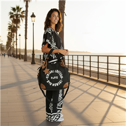 Bolso lona argollas vintage paris llavero estrella - GO