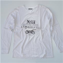 Hombre remera mangas largas algodon XIII