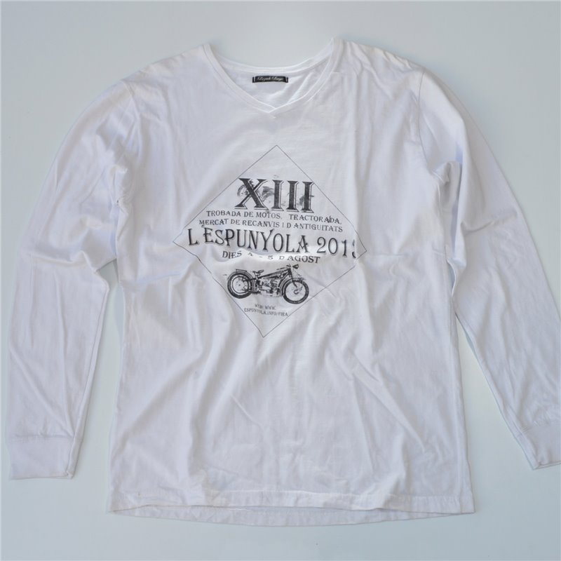 Hombre remera mangas largas algodon XIII