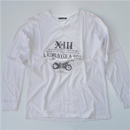 Hombre remera mangas largas algodon XIII
