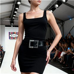 Mujer cinturon faja gamuza tachas - GO