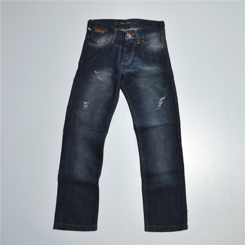 Nene pantalon jean rigido localizado roturas LOZACH