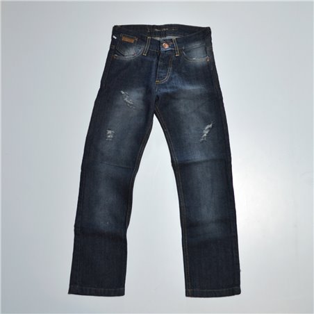 Nene pantalon jean rigido localizado roturas LOZACH