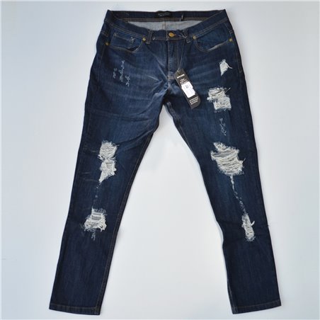 Hombre pantalon jean elastizado modelos varios rotura o parches y roturas ALFIS 1127