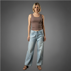 Mujer musculosa algodon morley basica - TI