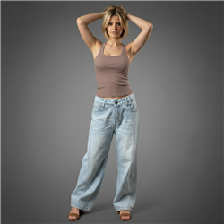 Mujer musculosa algodon morley basica - TI